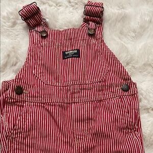 OshKosh B'gosh Red Overalls One Piece